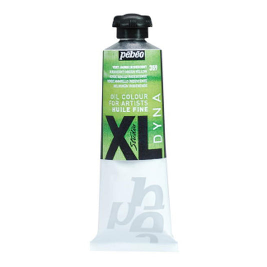 Pebeo Huile Fine Xl:359 Sedefli Yeşil Sarı 37 ml Yağlı Boya - Sanatçı, Hobi ve Profesyonel Resim İç