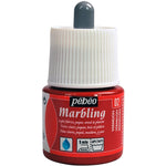 Pebeo Marbling 02 Vermilion 45 ml Ebru Boyası - Sanatsal Hobi ve Geleneksel Ebru Malzemesi