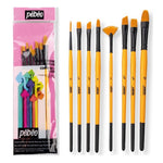 Pebeo No:7 8'li Karma Fırça Seti - Sanat, Resim, Akrilik ve Sulu Boya Fırça Seti