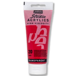 Pebeo Studio Kızıl 100 ml Akrilik Boya - Sanat Resim Tuval ve Hobi Boyası