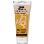 Pebeo Studio Venedik Sarısı 100 ml Akrilik Boya - Sanat ve Hobi Resim Boyası