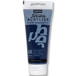 Pebeo Studio Payne's Grey 100 ml Akrilik Boya - Sanatsal Resim ve Hobi Boyası