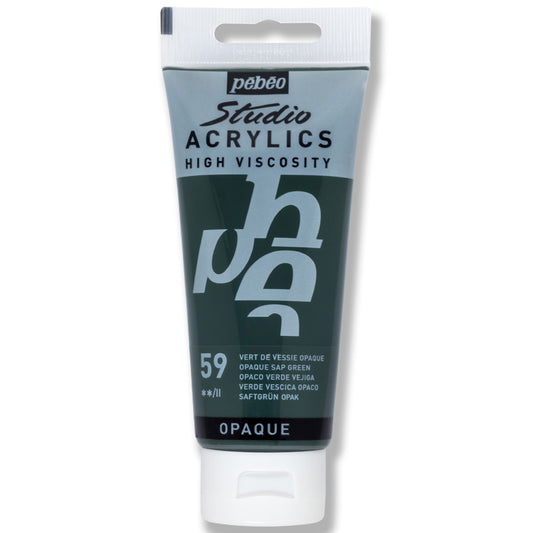 Pebeo Studio Çimen Yeşili 100 ml Akrilik Boya - Sanat, Resim ve Hobi İçin Profesyonel Boya