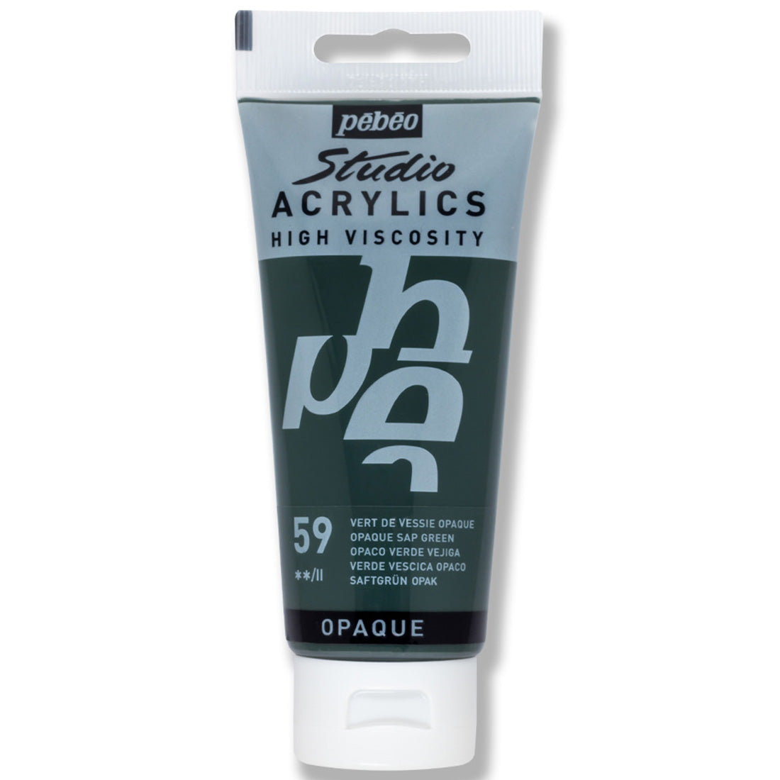 Pebeo Studio Çimen Yeşili 100 ml Akrilik Boya - Sanat, Resim ve Hobi İçin Profesyonel Boya