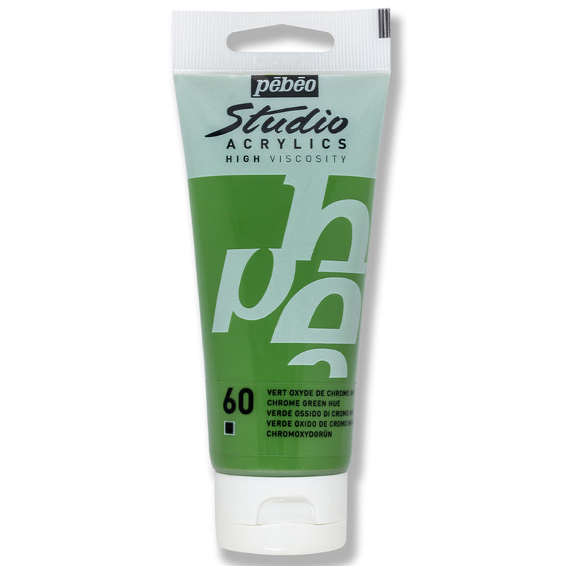 Pebeo Studio Krom Yeşil 100 ml Akrilik Boya - Sanatsal Resim ve Tuval Boyası