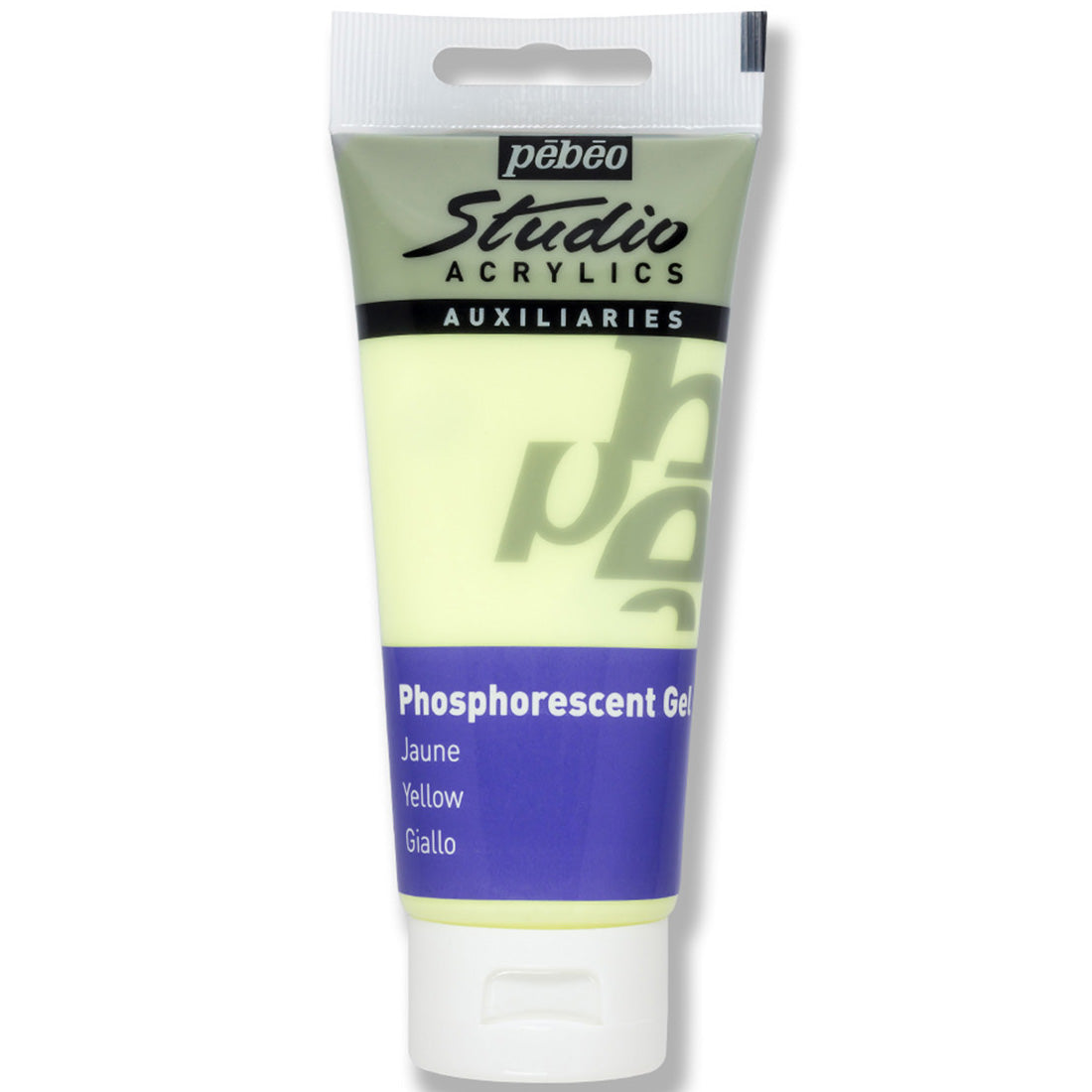Pebeo Studio Fosforlu Sarı 100 ml Akrilik Boya - Sanat, Resim ve Hobi Malzemesi