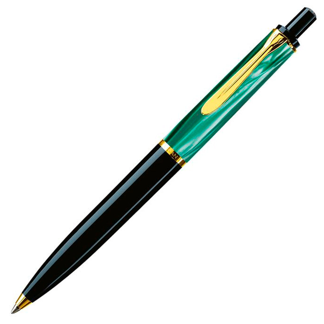 Pelikan Klasik Seri Yeşil Siyah Tükenmez Kalem - Hediyelik İmza ve Ofis Kalemi
