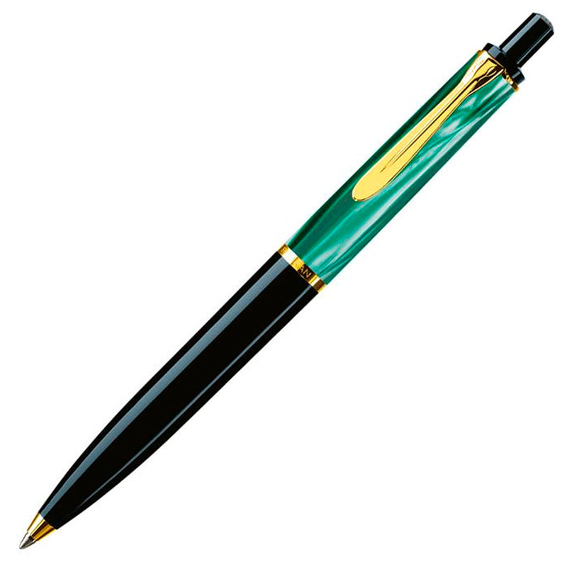 Pelikan Klasik Seri Yeşil Siyah Tükenmez Kalem - Hediyelik İmza ve Ofis Kalemi