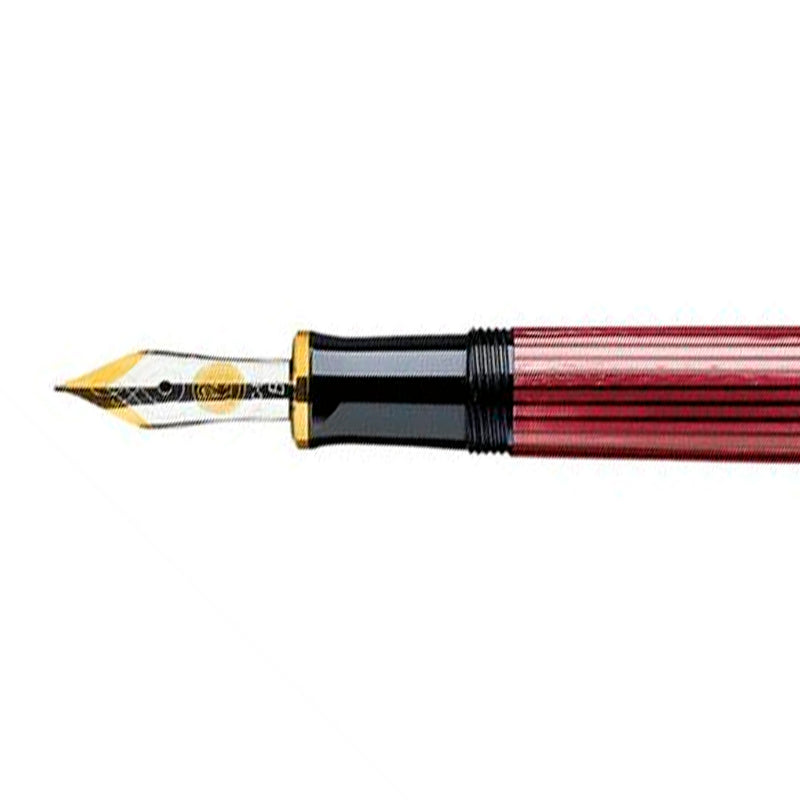 Pelikan Souveran Serisi Bordo Siyah Sedefli Dolma Kalem M400 - İmza, Ofis ve Hediyelik Kalem