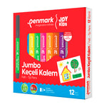 Penmark Süper Yıkanabilir 12'li Jumbo Keçeli Kalem Seti