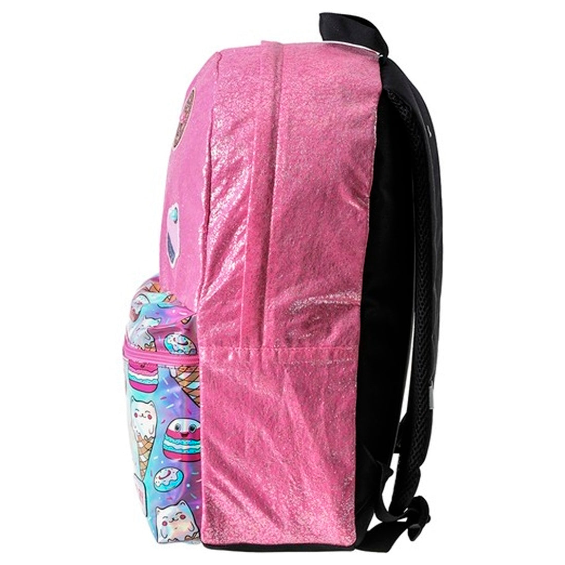 Play Dainty Çift Bölmeli Parlak Pembe Kız Çocuk Okul Çantası