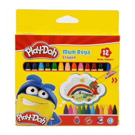 Play-Doh 12'li Crayon Mum Boya CR004