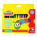 Play-Doh 12'li Jumbo Mum Boya PLAY-CR005