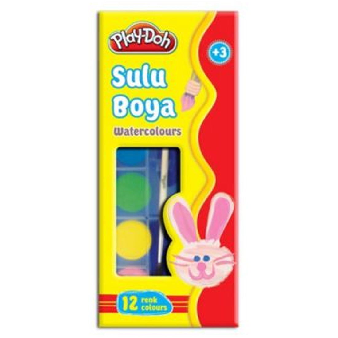 Play-Doh 12'li Sulu Boya Büyük SU003