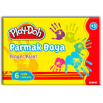 Play-Doh 30 ml 6'lı Parmak Boyası PR001