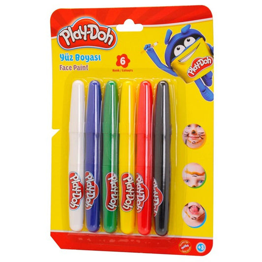 Play-Doh 6'lı Yüz Boyası YU001
