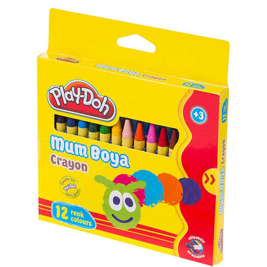 Play-Doh Ekstra Jumbo Crayon 12'li Mum Boya CR011