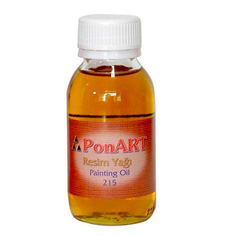 Ponart 100 ml Resim Yağı - Yağlı Boya Mediumu ve Sanat Malzemesi
