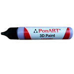 Ponart 3D Paint 30 ml Lavanta Boncuk Boya - Hobi, Dekorasyon ve Kabartma Boyası