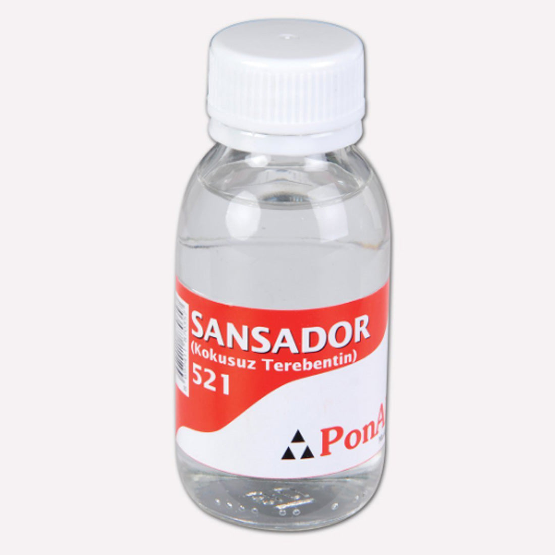 Ponart Sansador 100 ml. Kokusuz Terebentin - Yağlı Boya Tineri ve Fırça Temizleyici