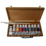 Ponart Troya 37 ml. 3 Fırça + 10 Yağlı Boya Seti - Sanat Malzemeleri, Resim ve Hobi