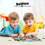Prime 3D Afrika Selfie 63 Parça 3D Puzzle