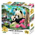 Prime 3D Panda Günaydın 150 Parça Çocuk Puzzle