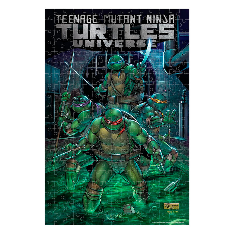 Prime 3D Teenage Mutant Ninja Turtles 300 Parça Çocuk Puzzle Metal Kutu