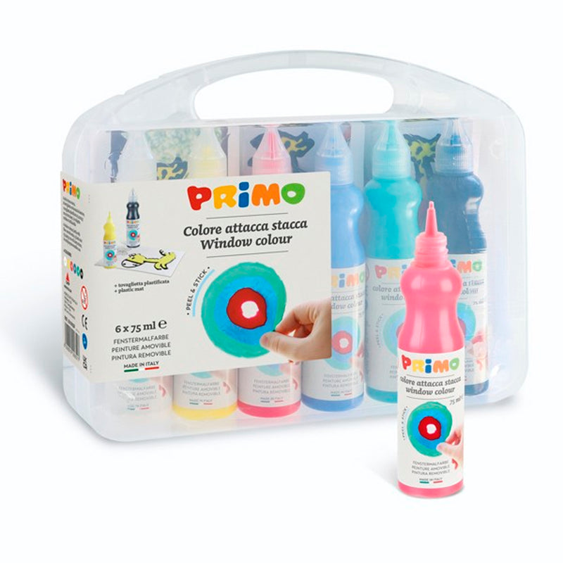 Primo 6'lı Cam Boya Seti MC-651W6SP