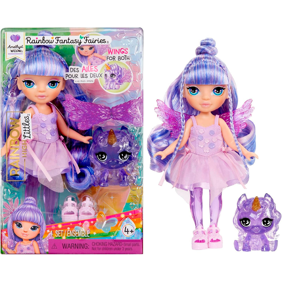 Rainbow Gökkuşağı Perisi Bebekleri Amethyst Willow Irh543435