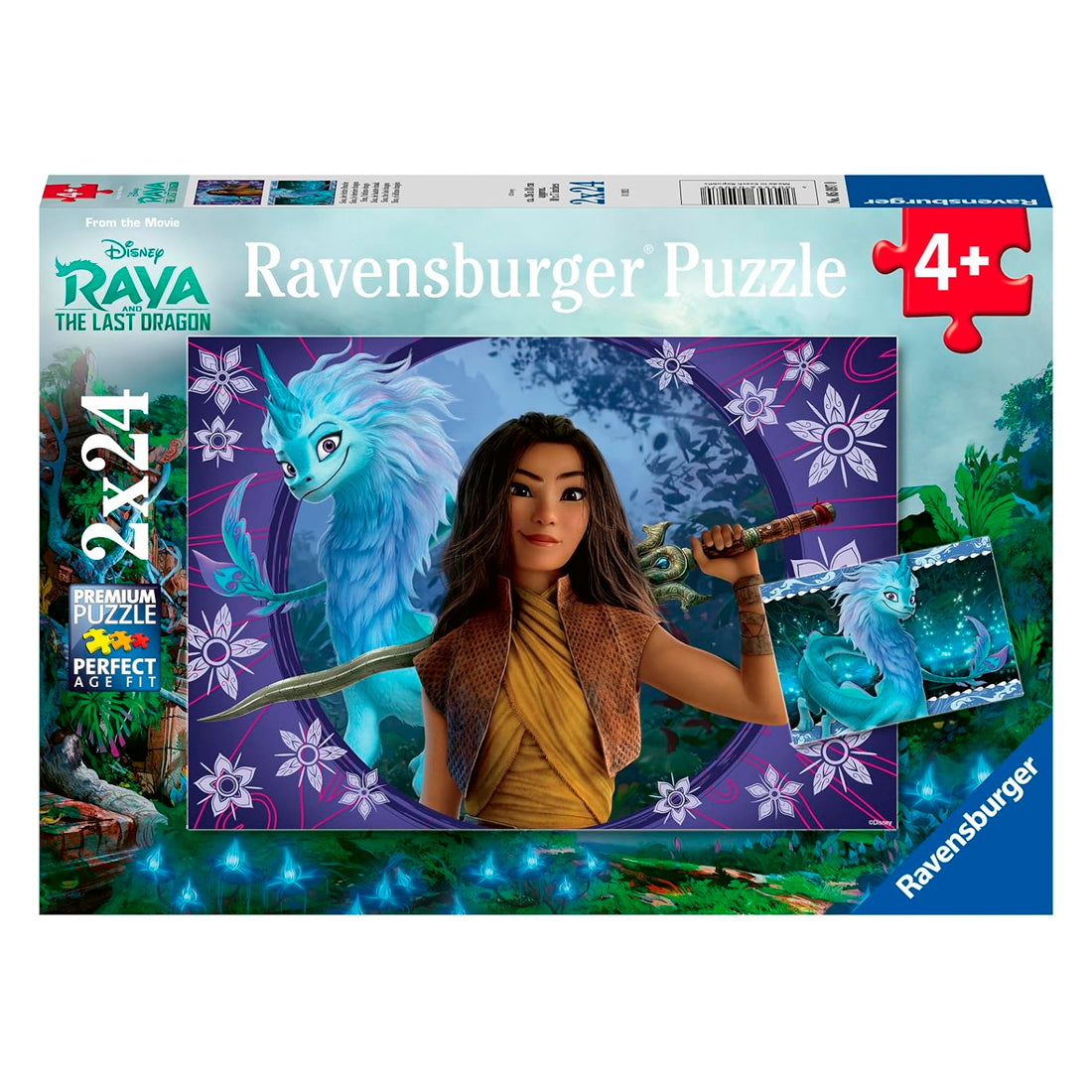 Ravensburger Disney Raya Çocuk 2x24 Parça Puzzle