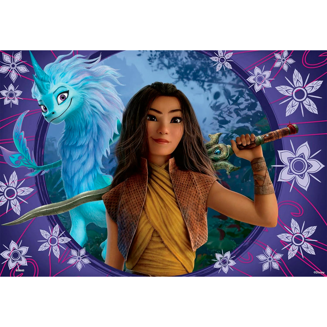 Ravensburger Disney Raya Çocuk 2x24 Parça Puzzle