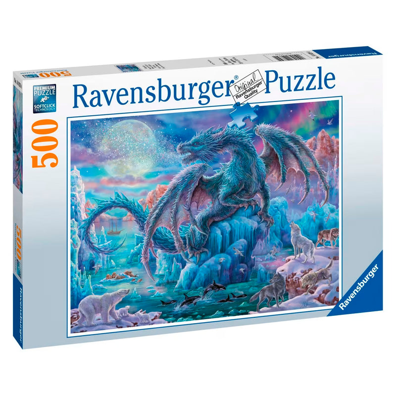 Ravensburger Çocuk 500 Parça Buz Ejderi Puzzle