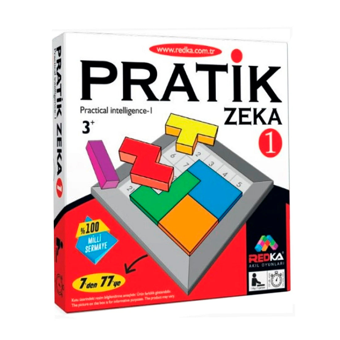 Redka Ahşap Pratik Zeka Oyunu 051363