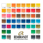 Rembrandt 48'li Tablet Sulu Boya Set - Profesyonel Sanatsal Ressam ve Hobi Boyaları