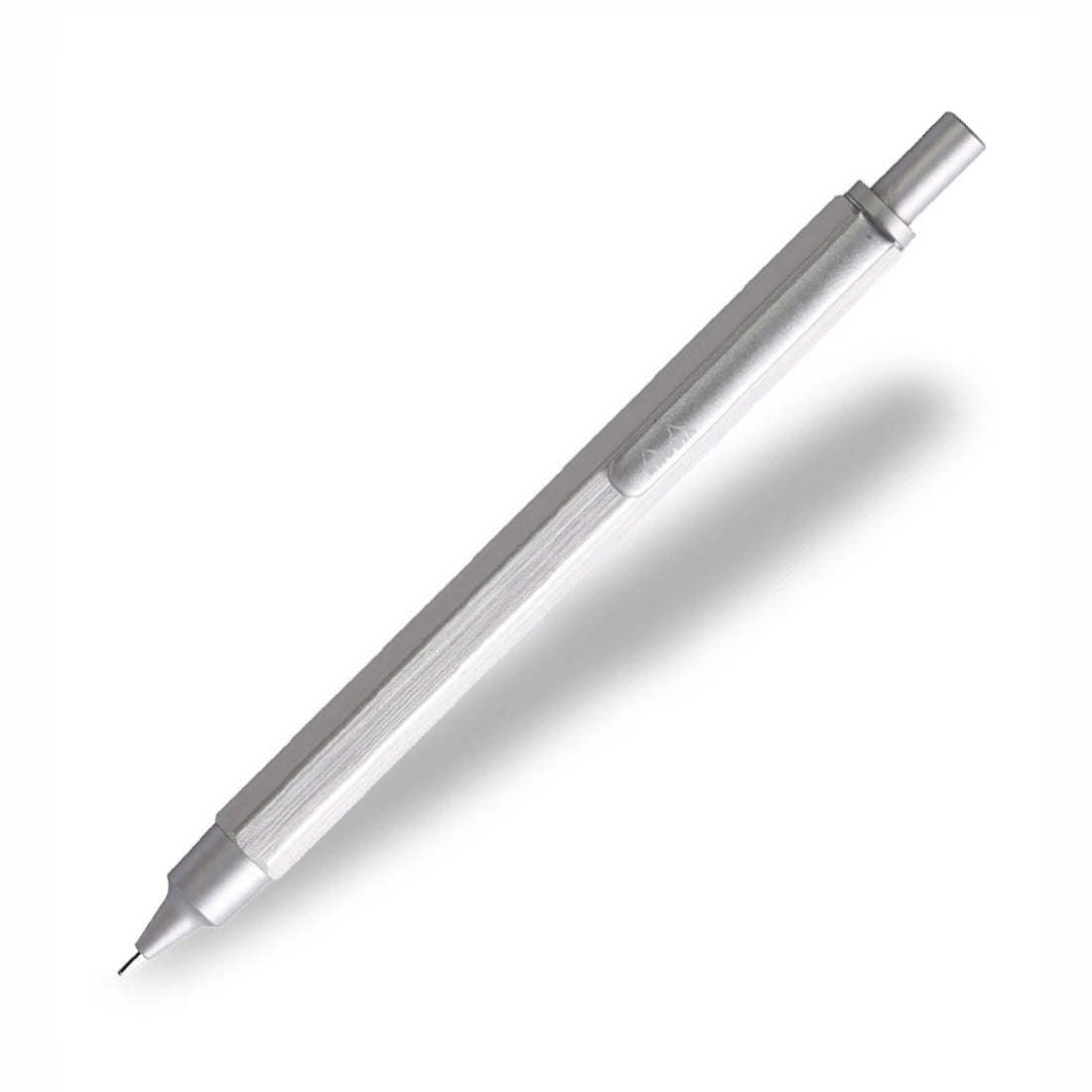 Rhodia 0,5 Mm Gümüş Hexagonal Alüminyum Gövde Mekanik Kurşun Kalem - Ofis ve Hediyelik Versatil Kalem