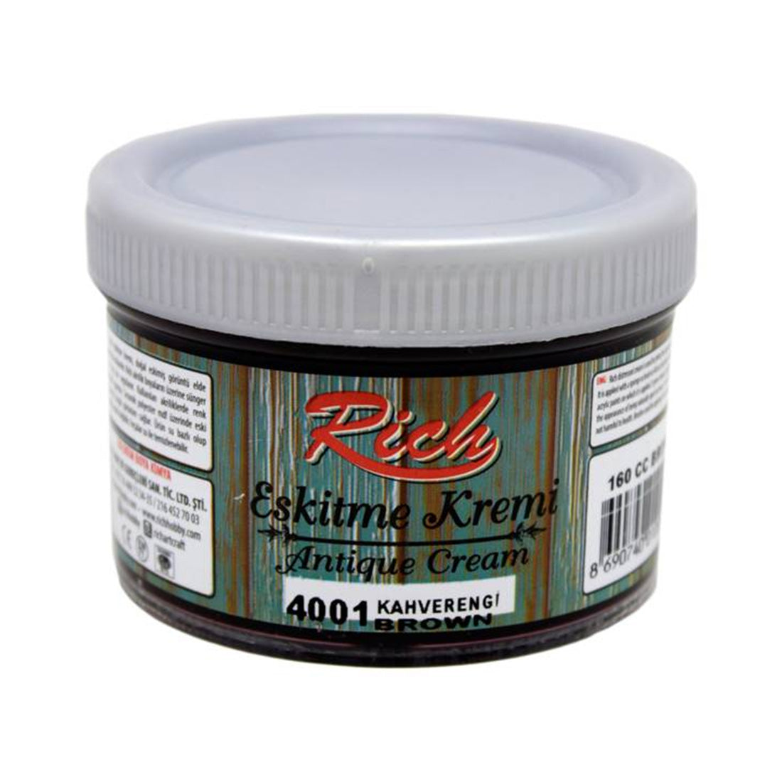 Rich 150 Cc Eskitme Kremi Espresso - Sanatsal Hobi ve Dekorasyon Efekt Kremi
