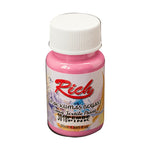 Rich 50cc Pembe Akrilik Kumaş Boyası - Hobi, Tekstil ve El Sanatları İçin Yıkanabilir Boya