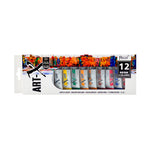 Rich Art-X 12 Ml. 12 Renk Tüp Akrilik Boya 11412