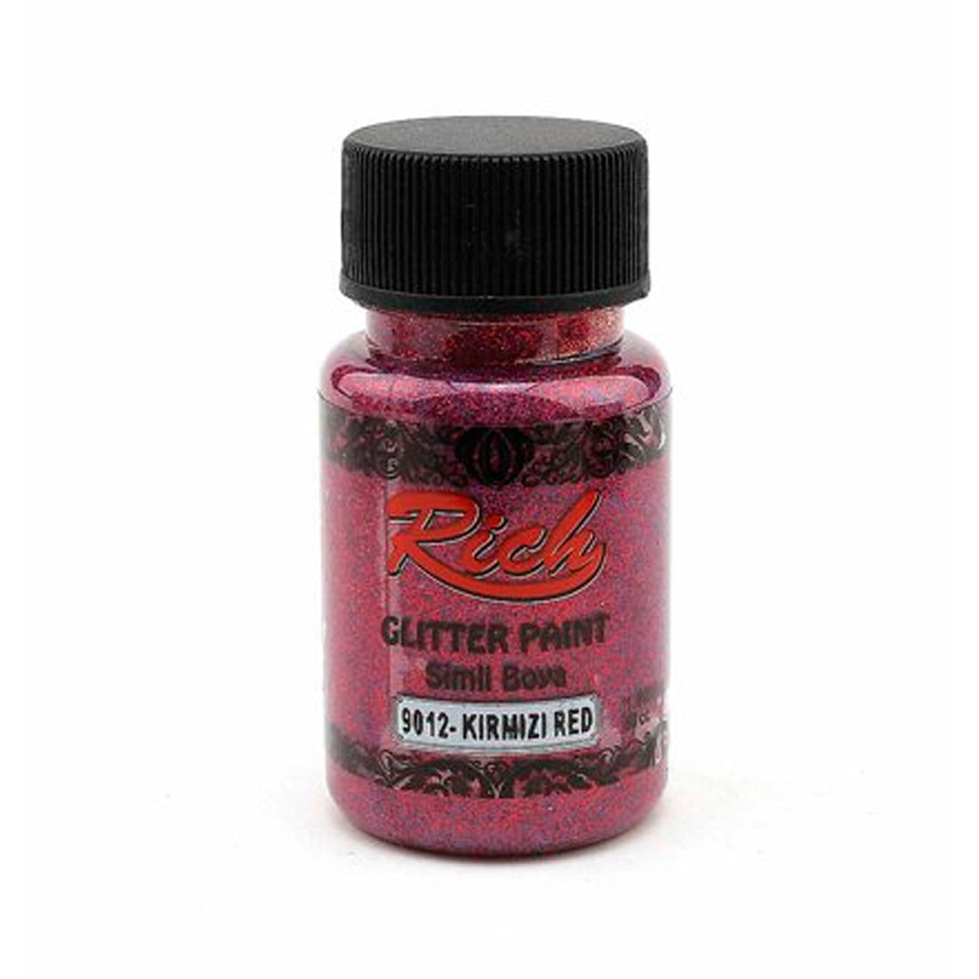 Rich Glitter Paint Kırmızı 50 cc Simli Boya - Hobi ve Sanatsal El İşleri İçin