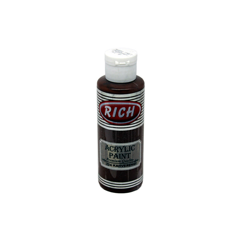 Rich Master Acrylic Kahverengi 120 cc Akrilik Boya - Sanatsal Resim ve Hobi Boyası