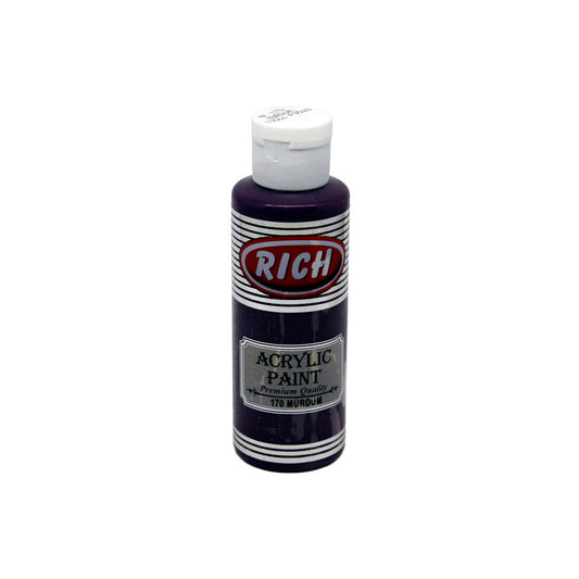 Rich Master Acrylic Mürdüm 120 cc Akrilik Boya - Sanat, Resim ve Hobi Boyası