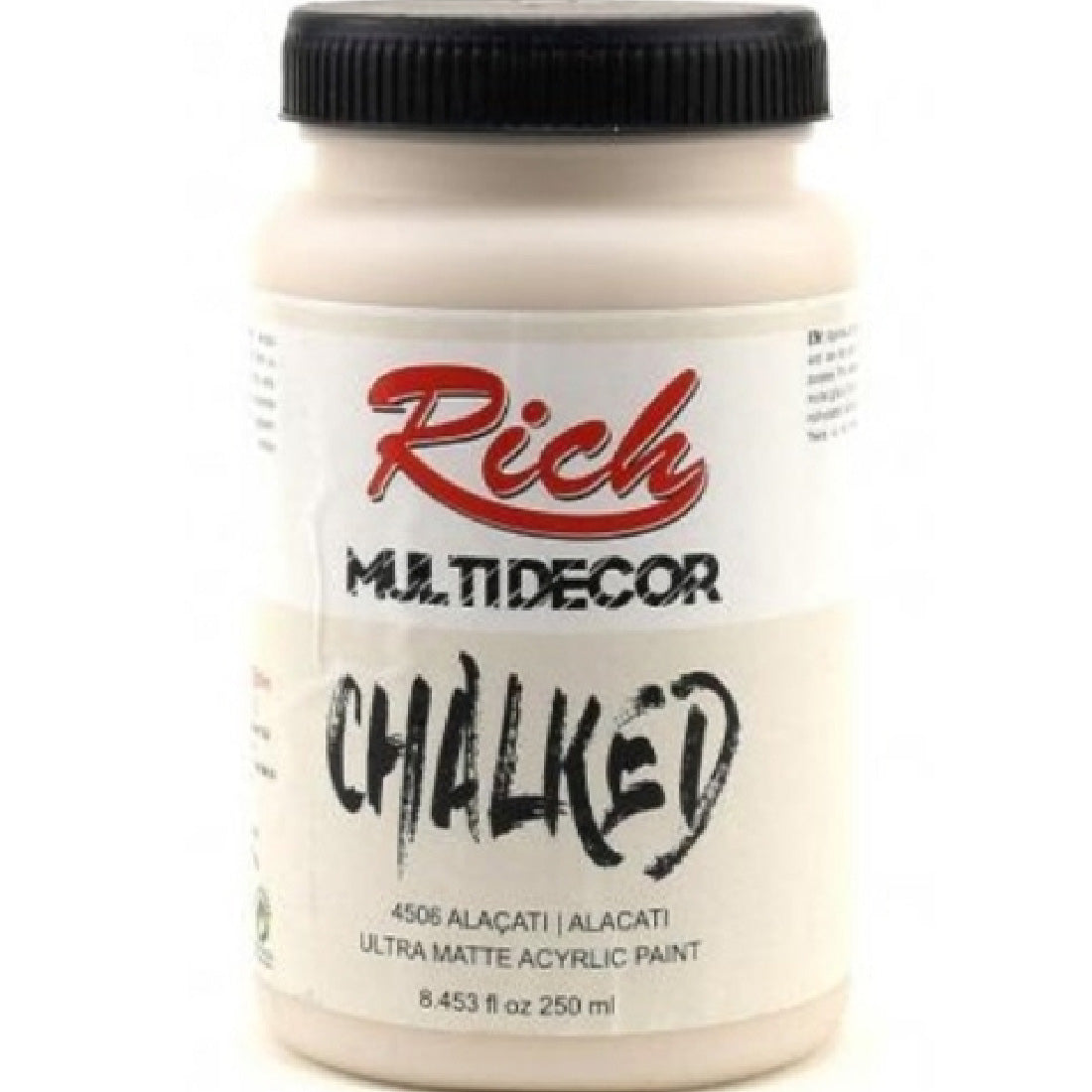 Rich Multi Decor Chalked 250 Cc Alaçatı Akrilik Boya - Hobi, Dekoratif ve Çok Amaçlı Sanat Boyası