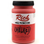 Rich Multi Decor Chalked 250 Cc Retro Kırmızı Akrilik Boya - Hobi, Dekorasyon ve Çok Amaçlı Mat Boya