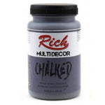 Rich Multi Decor Chalked 250 Cc Siyah Akrilik Boya - Çok Amaçlı Mat Sanatsal ve Hobi Boyası