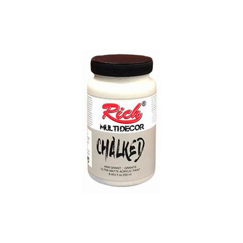 Rich Multi Dekor Chalked Granit Ultra Mat Akrilik Boya - Çok Amaçlı Hobi ve Dekorasyon Boyası