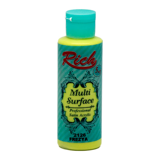 Rich Multi Surface 120 cc Fressia Akrilik Boya - Sanatsal Hobi ve Çok Amaçlı Boya