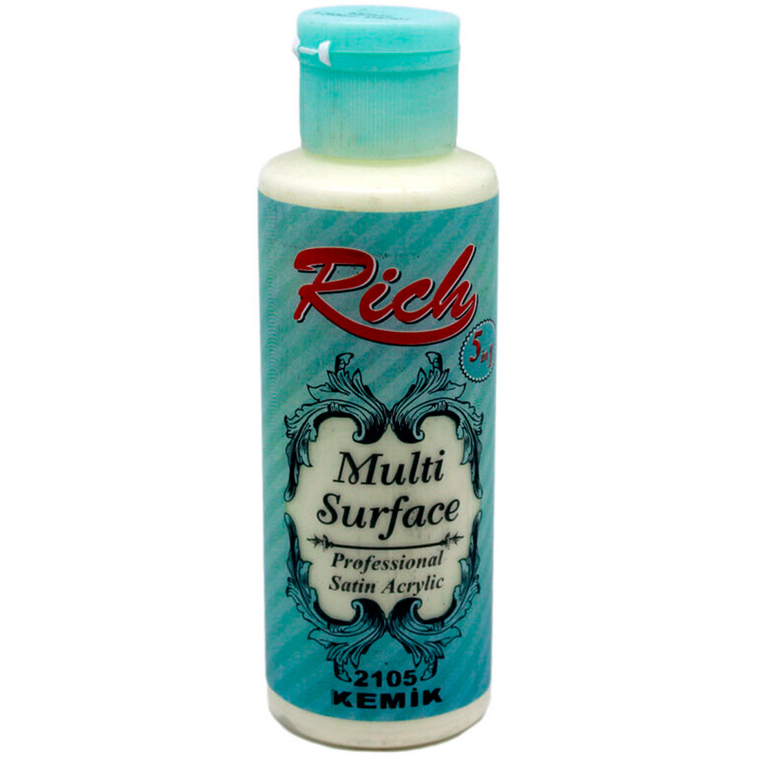 Rich Multi Surface Kemik 120 cc Akrilik Boya - Hobi, Sanatsal ve Çok Amaçlı Yüzey Boyası