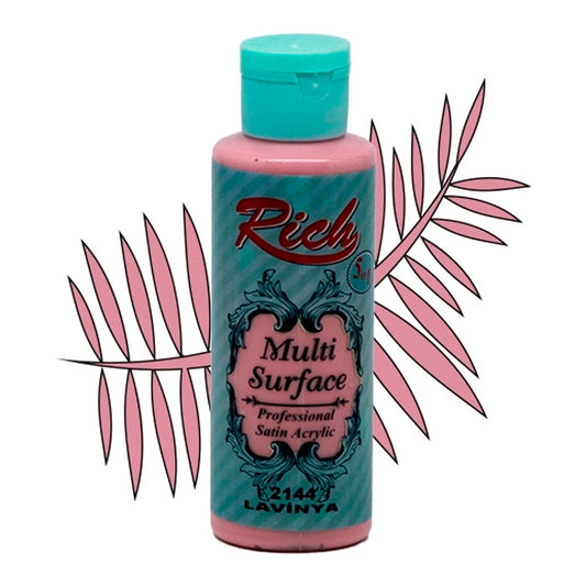 Rich Multi Surface Lavina 130 cc Akrilik Boya - Hobi, Sanatsal ve Dekorasyon Boyası