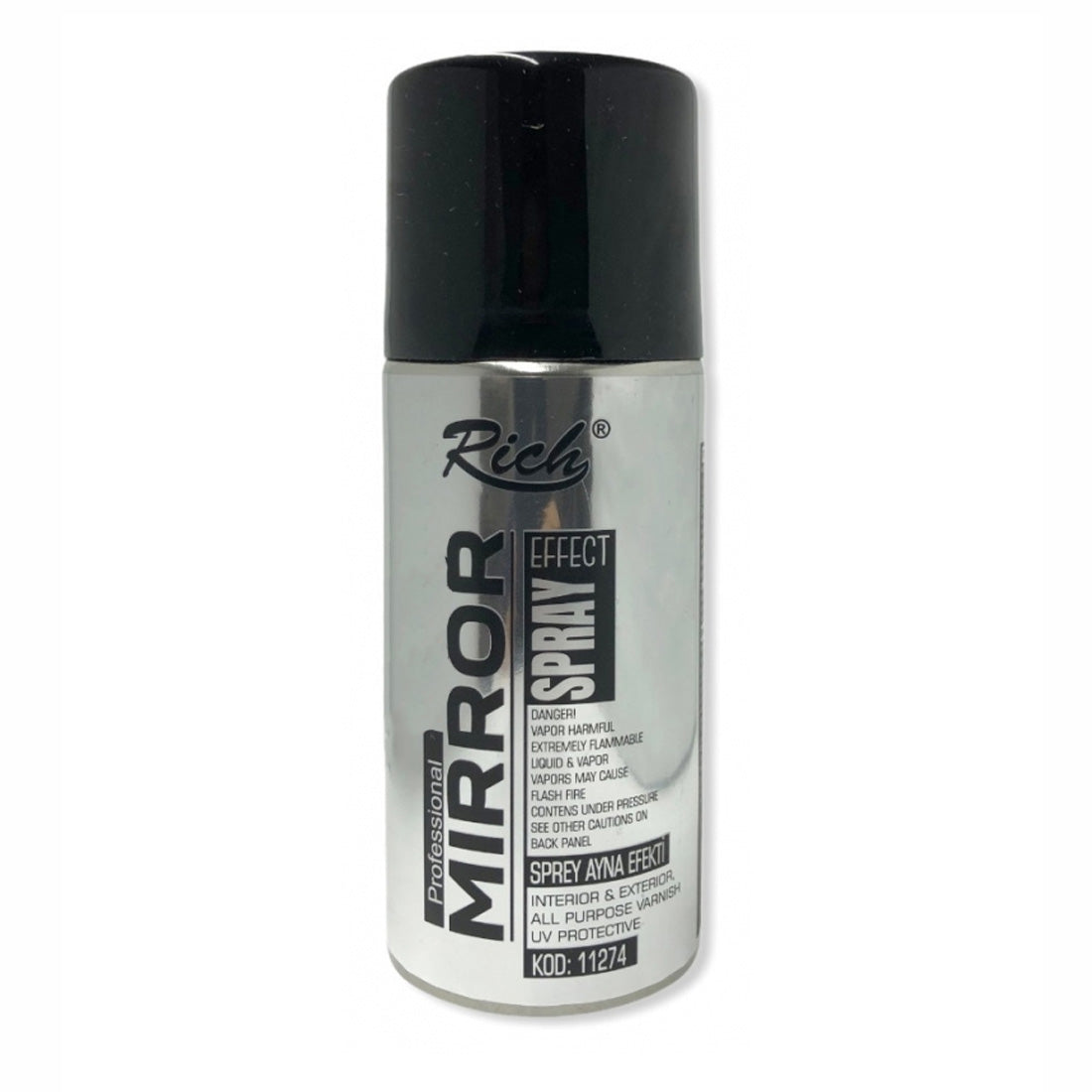 Rich Professional Mirror Sprey Ayna Efekti 150 ml - Hobi, Dekorasyon ve Sanat Ayna Boyası